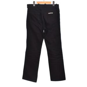 CHROME HEARTS フレアニー ボタンフライ デニムパンツ 31R ブラック 255006