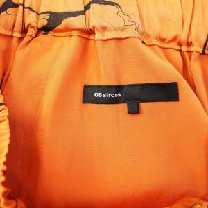 08sircus 23SS Sumi-nagashi-zome straighteasypants ストレートイージーパンツ