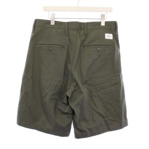WTAPS 21SS TUCK SHORTS COTTON TWILL タックショーツ コットンツイル ショートパンツ