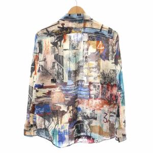 Paul Smith COLLECTION シャツ 総柄 コットン 長袖 M マルチカラー 104388 N8875 /YM