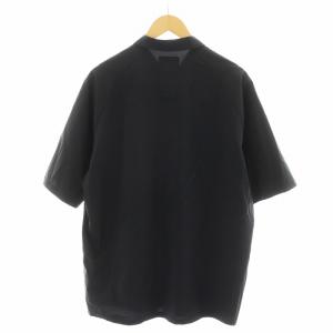 TEATORA CAPSULESNAP POLO SHIRT DR 4 ブラック
