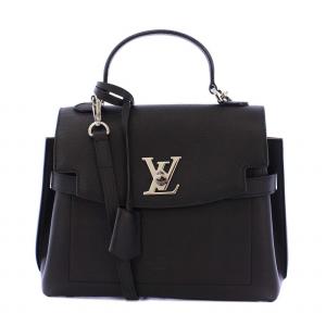 ロックミーエヴァーBB ハンドバッグ 2WAY ソフトカーフレザー ノワール M53937