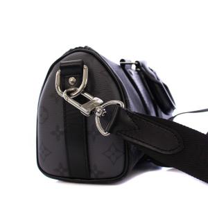 LOUIS VUITTON モノグラム エクリプス キーポルXS ボストンバッグ 2WAY ノワール M45947