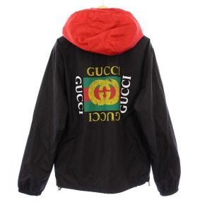 VINTAGE 80'S GG LOGO Nylon WINDBREAKER JACKET