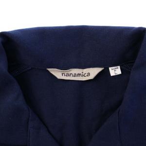 nanamica KODENSHI Polo Shirt 光電子ポロシャツ 半袖 L ネイビー SUHS329 /KH