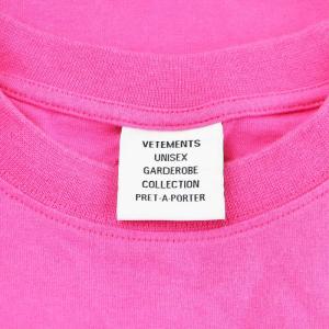 VETEMENT LIMITED EDITION LOGO Tシャツ カットソー 半袖 ロゴ M ピンク UE51TR810P