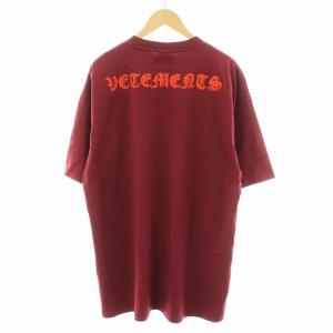 VETEMENT アナーキー Tシャツ XS ボルドー UE51TR640R