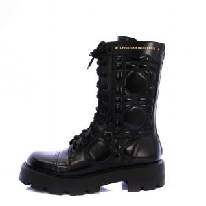 Dior D-Unit Ankle Boot Quilted Cannage Calfskin