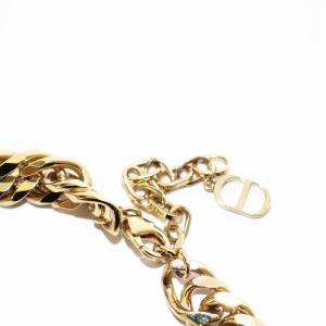 Dior CDダイヤモンド ネックレス チェーン ゴールドカラー