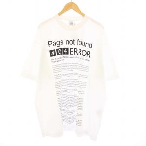 Page Not Found Tシャツ カットソー 半袖 プリント M 白 /KH AA