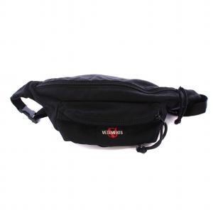 ボディバッグ ウエストポーチ ショルダーバッグ 黒 /KH AA