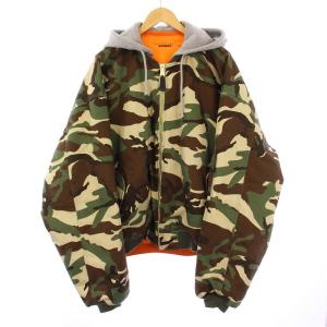 VETEMENT ALPHA MA-1 ボンバージャケット リバーシブル カモフラ