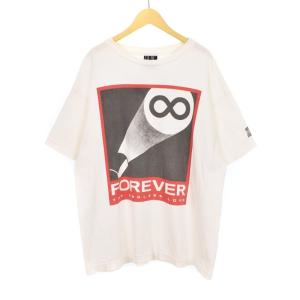 23SS SS TEE JULY WHITE FOREVER Tシャツ 半袖 プリント L 白 ホワイト