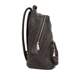 BOTTEGA VENETA パーフォレーテッド パンチングレザー バックパック ダークブラウン