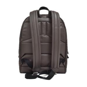 BOTTEGA VENETA パーフォレーテッド パンチングレザー バックパック ダークブラウン