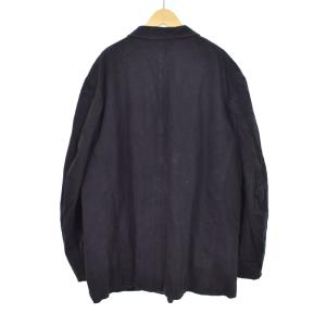 COMOLI 25SS ブラックドリル ジャケット 3 ブラック B01-01010
