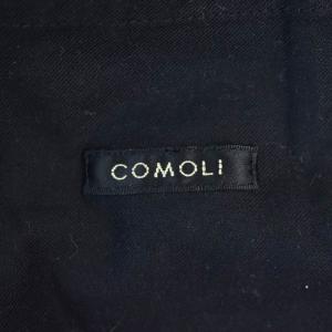 COMOLI 25SS ブラックドリル ジャケット 3 ブラック B01-01010
