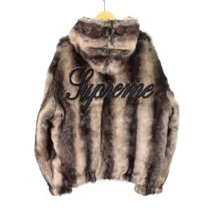 Supreme 20FW Faux Fur Reversible Hooded Jacket
