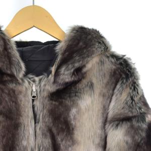 Supreme 20FW Faux Fur Reversible Hooded Jacket