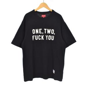 23SS One Two Fuck You S/S Top S ブラック