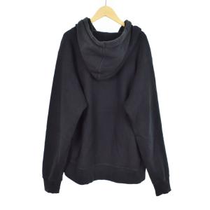 GUCCI 20SS Disney ドナルド パーカー フーディー ダメージ加工 M ブラック 463591