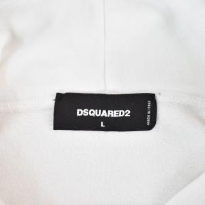 DSQUARED2 MINI D2 LEAF HOODIE L ホワイト S74GU0522