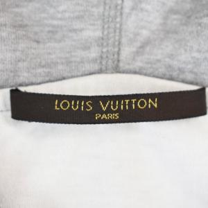 LOUIS VUITTON LVエンボスロゴ Wジップアップ パーカー フーディー S グレー MNJR41JCK