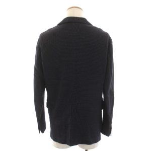 TOMORROWLAND シングルスーツ セットアップ 上下 ドット テーラードジャケット 2B パンツ 48 M 紺 ネイビー