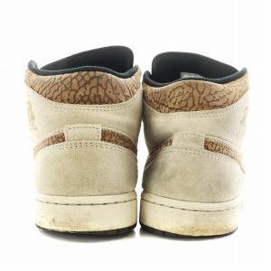 NIKE Air Jordan 1 Mid SE Brown Elephant スニーカー