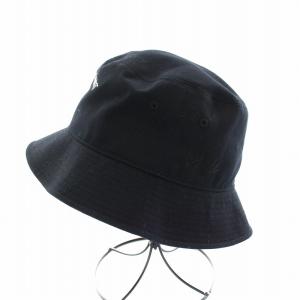 lucien pellat finet バケットハット アーチロゴ クリスタルクラウンスカル 刺繍 フリー 58?59cm 黒 ブラック /YT