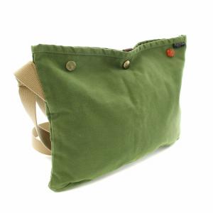 PORTER 吉田カバン コッピ COPPI サコッシュ ショルダーバッグ キャンバス 緑 グリーン ベージュ /YT