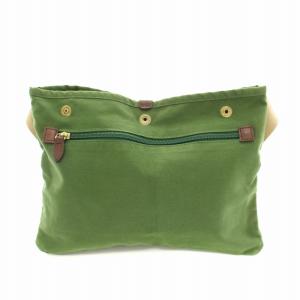 PORTER 吉田カバン コッピ COPPI サコッシュ ショルダーバッグ キャンバス 緑 グリーン ベージュ /YT