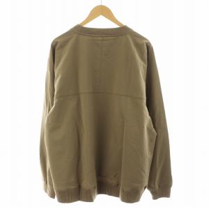 nanamica alphadry crew neck sweat スウェット トレーナー L 茶 ブラウン SUHS314