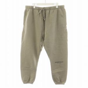 スウェットパンツ ジョガーパンツ ロゴ コットン XXL グレー /AN33