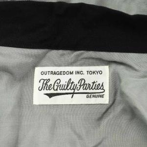 WACKO MARIA 2TONE 50s シャツ 半袖 S グレー ブラック