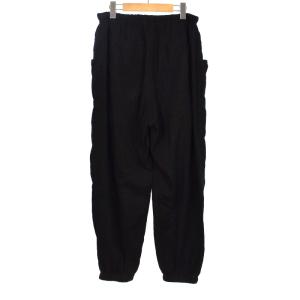COMOLI 24SS オックス ドローストリングパンツ 1 ブラック Z01-03022
