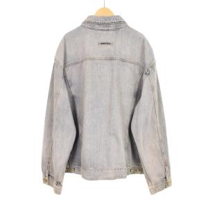 FOG ESSENTIALS デニムジャケット Gジャン ダメージ加工 XXL 青 ブルー