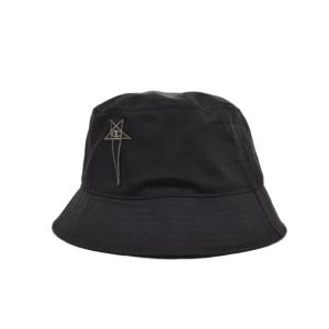 × チャンピオン Champion 24SS バケットハット ロゴ 帽子 M-L 黒 ブラック CM01D6096-CHNY