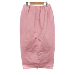 タイトスカート ロング シルク 36 ピンク 7924-299-0336