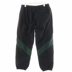 Supreme 20SS Paneled Track Pant  M ブラック レッド