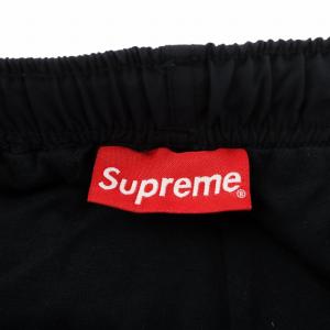 Supreme 20SS Paneled Track Pant  M ブラック レッド