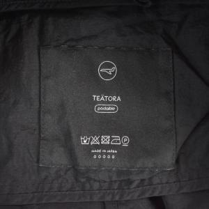 TEATORA Wallet Pants PACKABLE 5 ブラック tt-004-P