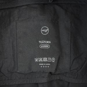 TEATORA Wallet Pants RESORT PACKABLE 4 ブラック