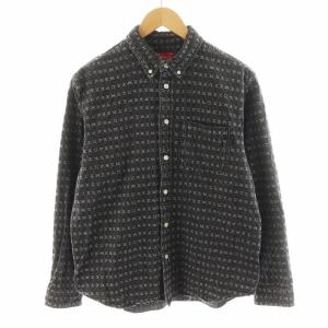 20SS Jacquard Logos Denim Shirt