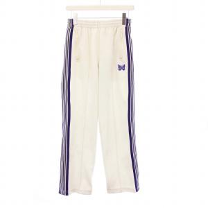 23SS Track Pant トラックパンツ ジャージ サイドライン パピヨン刺繍 XS ライトグレー