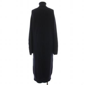 Max Mara 白タグ ニット ワンピース ネイビー