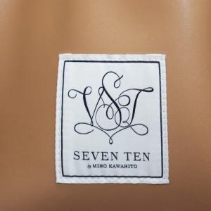 SEVEN TEN by MIHO KAWAHITO トートバッグ ハンドバッグ 馬刺繍 キャンバス ベージュ /AN30