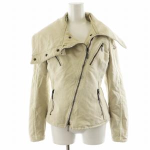 ジャケット ワッペン コットン M 白 ホワイト /AN47 AA