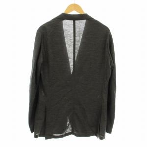 MACKINTOSH LONDON テーラードジャケット 麻 リネン 40 グレー G1E27-112-07 /KU