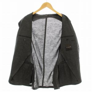 MACKINTOSH LONDON テーラードジャケット 麻 リネン 40 グレー G1E27-112-07 /KU